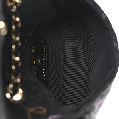 Chanel Denim Quilted Denim Mood Belt Bag Black Multicolor 5 of 11