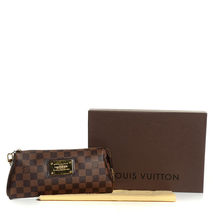 Louis Vuitton Damier Ebene Eva Clutch 7 of 15