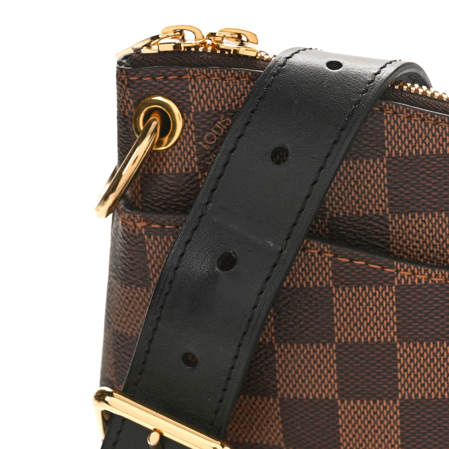 Louis Vuitton Damier Ebene Odeon PM Black 8 of 8