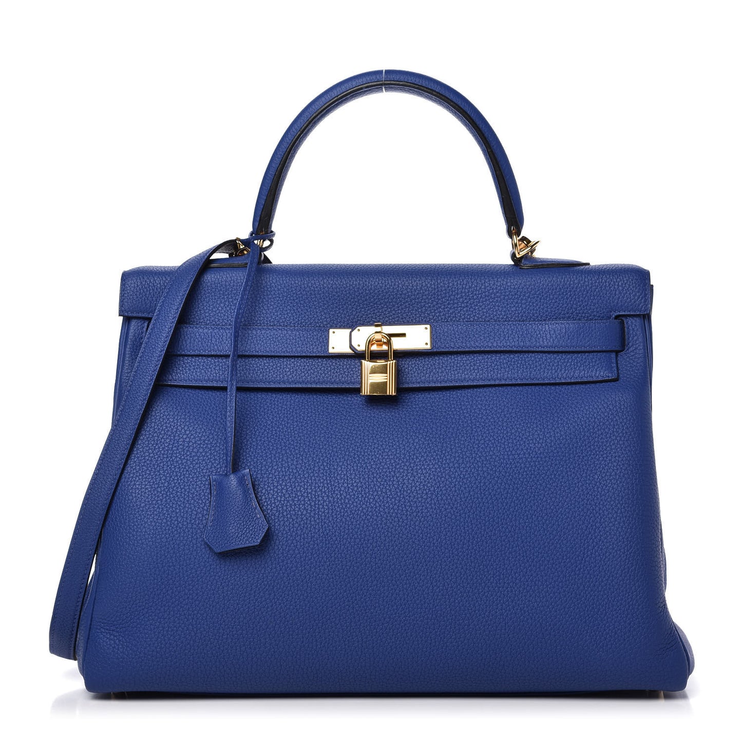 Togo Kelly Retourne 35 Bleu Electrique