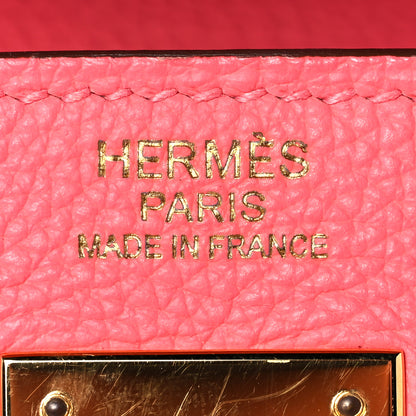 Hermes Togo Kelly Retourne 32 Rose Lipstick 23 of 40