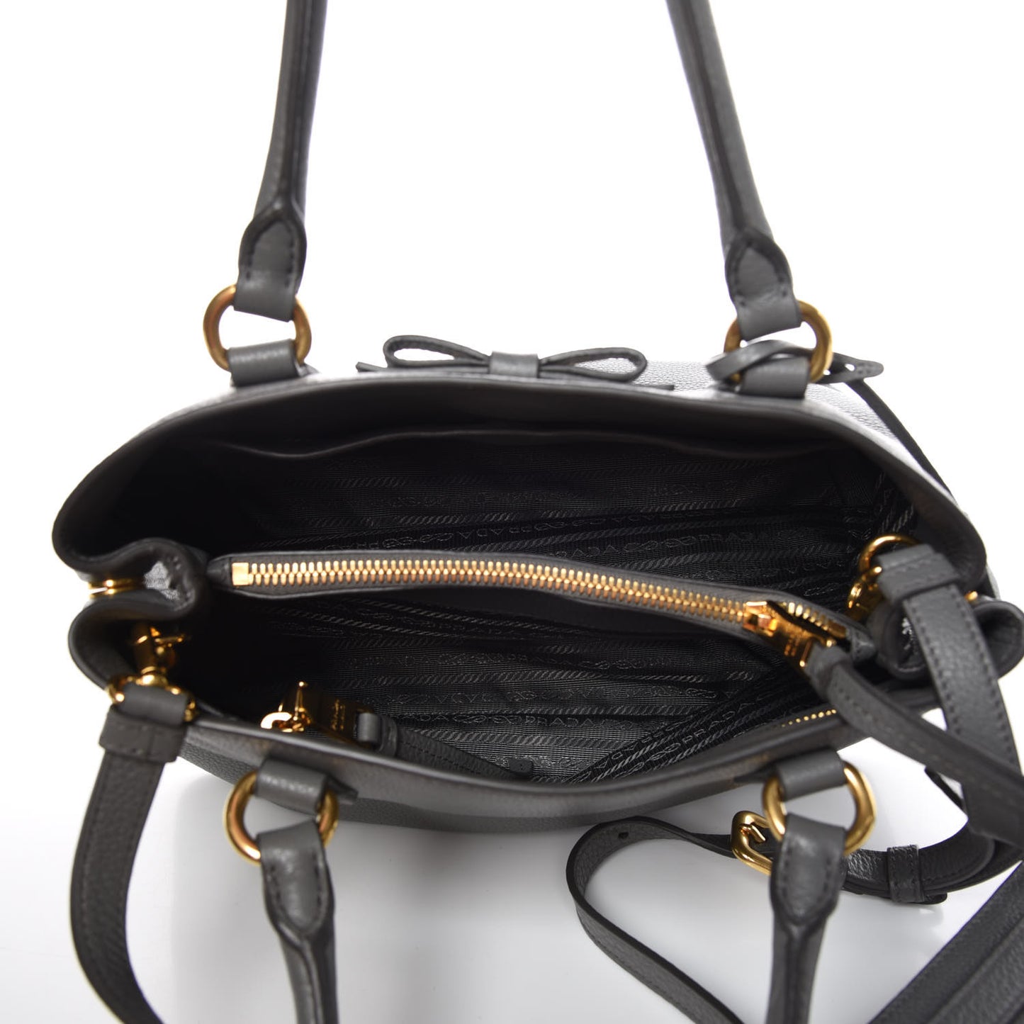Vitello Phenix Small Bag Marmo
