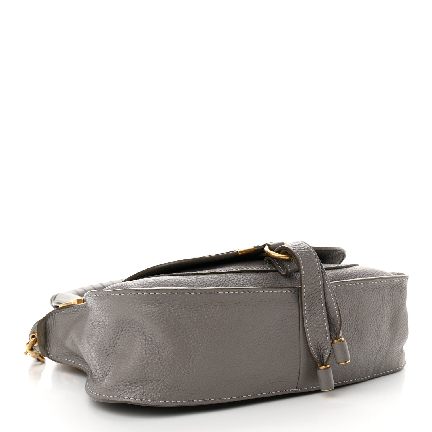 Chloe Calfskin Small Marcie Satchel Cashmere Grey 4 of 12