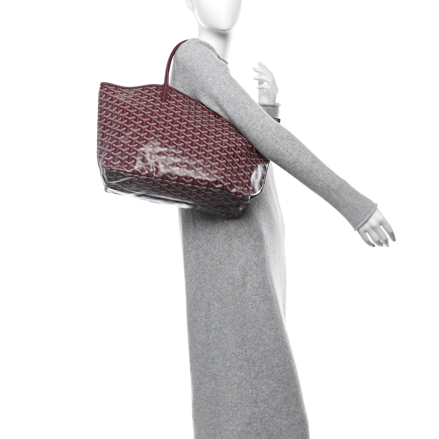 Goyard Goyardine Saint Louis PM Bordeaux 2 of 11