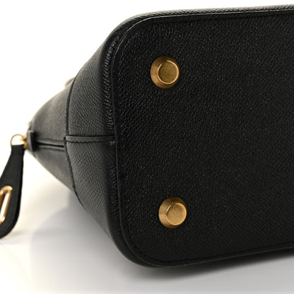 Balenciaga Signature Grained Calfskin Logo S Ville Top Handle Bag Black 5 of 10