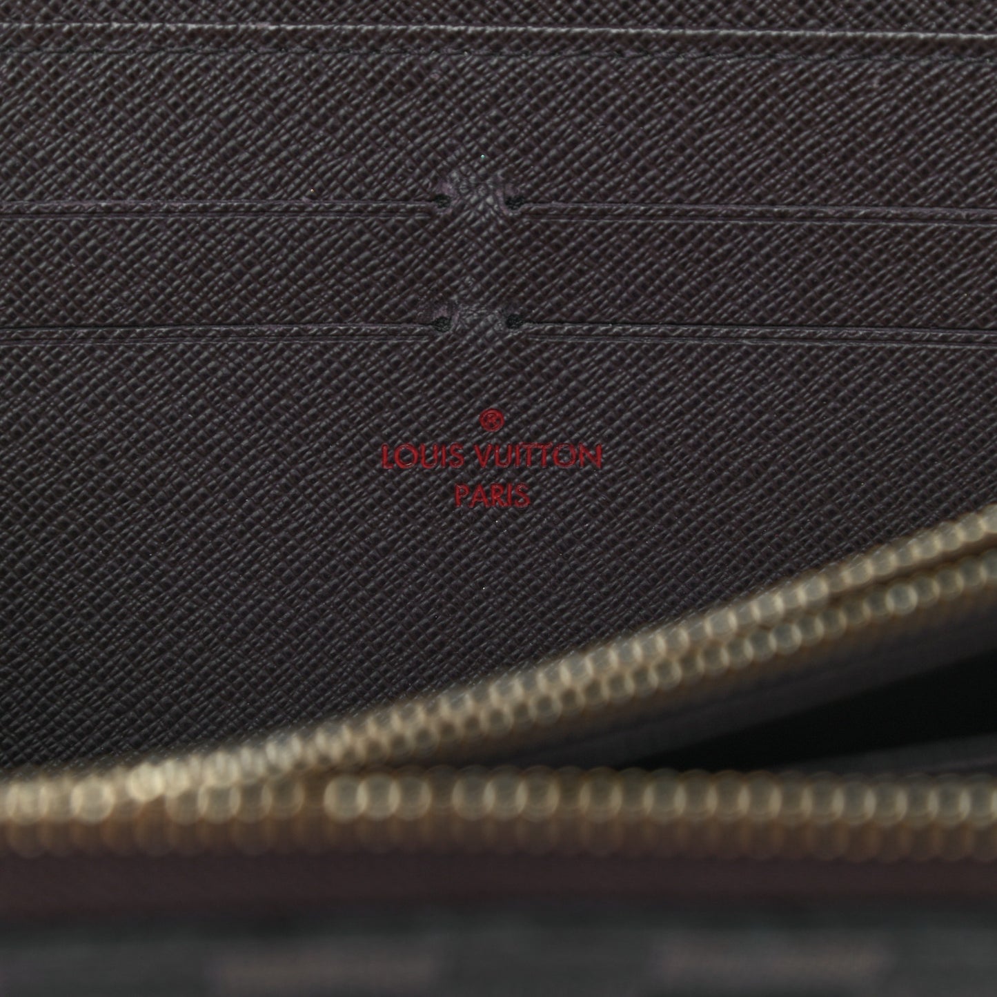 Damier Ebene Zippy Wallet