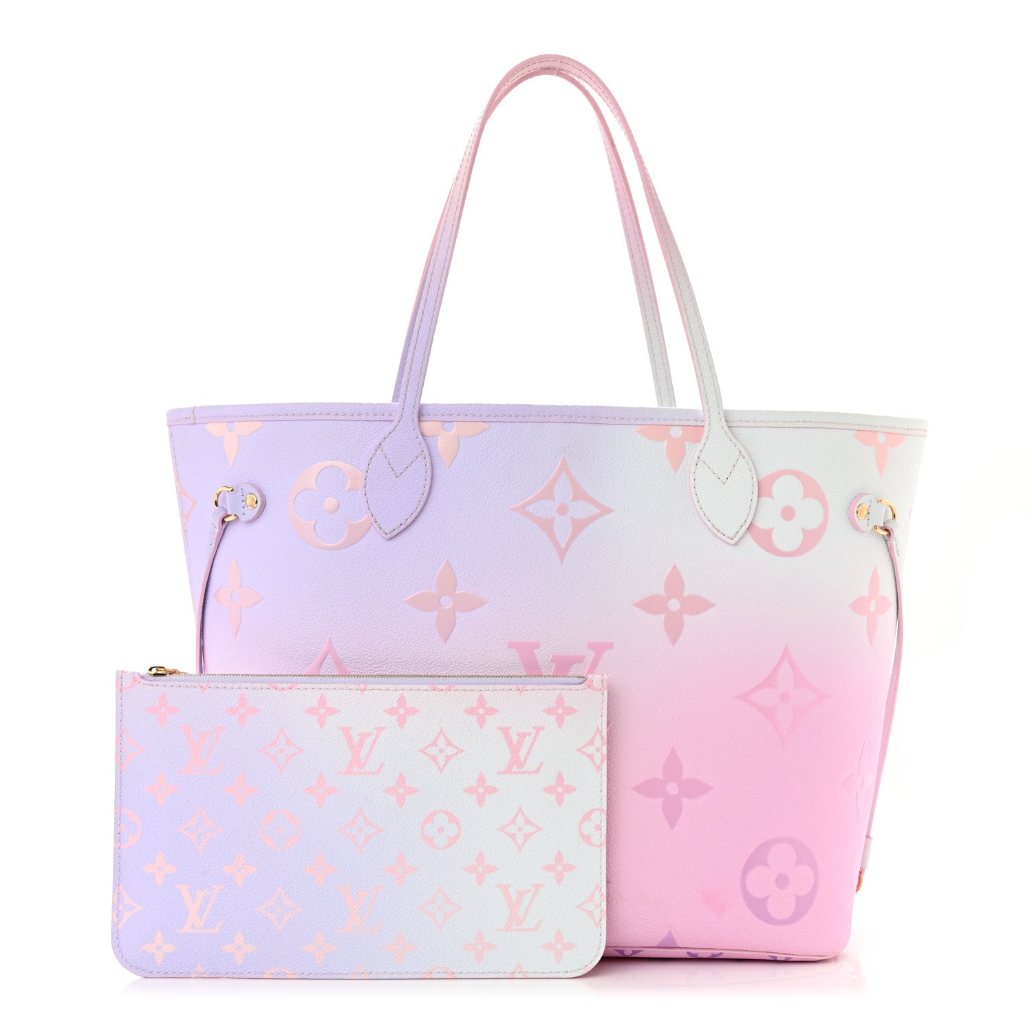 Louis Vuitton Monogram Giant Spring In The City Neverfull MM Sunrise Pastel 1 of 14
