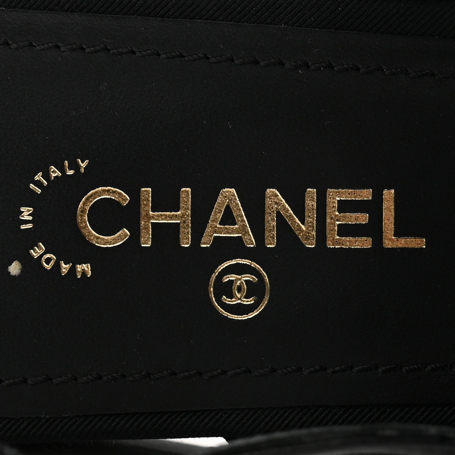 Chanel Grosgrain Chain CC Logo Bow Sandals 35.5 Black 6 of 13