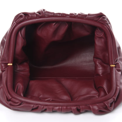 Bottega Veneta Smooth Butter Calf The Pouch Oversized Clutch Bordeaux 5 of 12