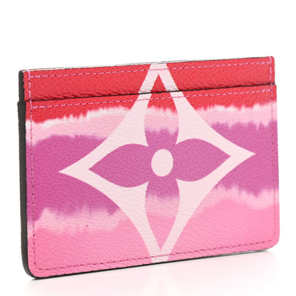 Louis Vuitton Monogram Escale Card Holder Rouge 3 of 6
