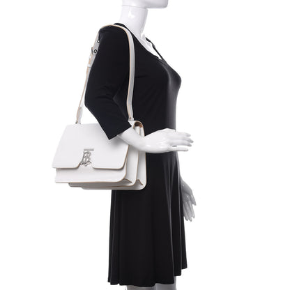 Burberry Goatskin Medium Alice Bag Optic White 2 of 9