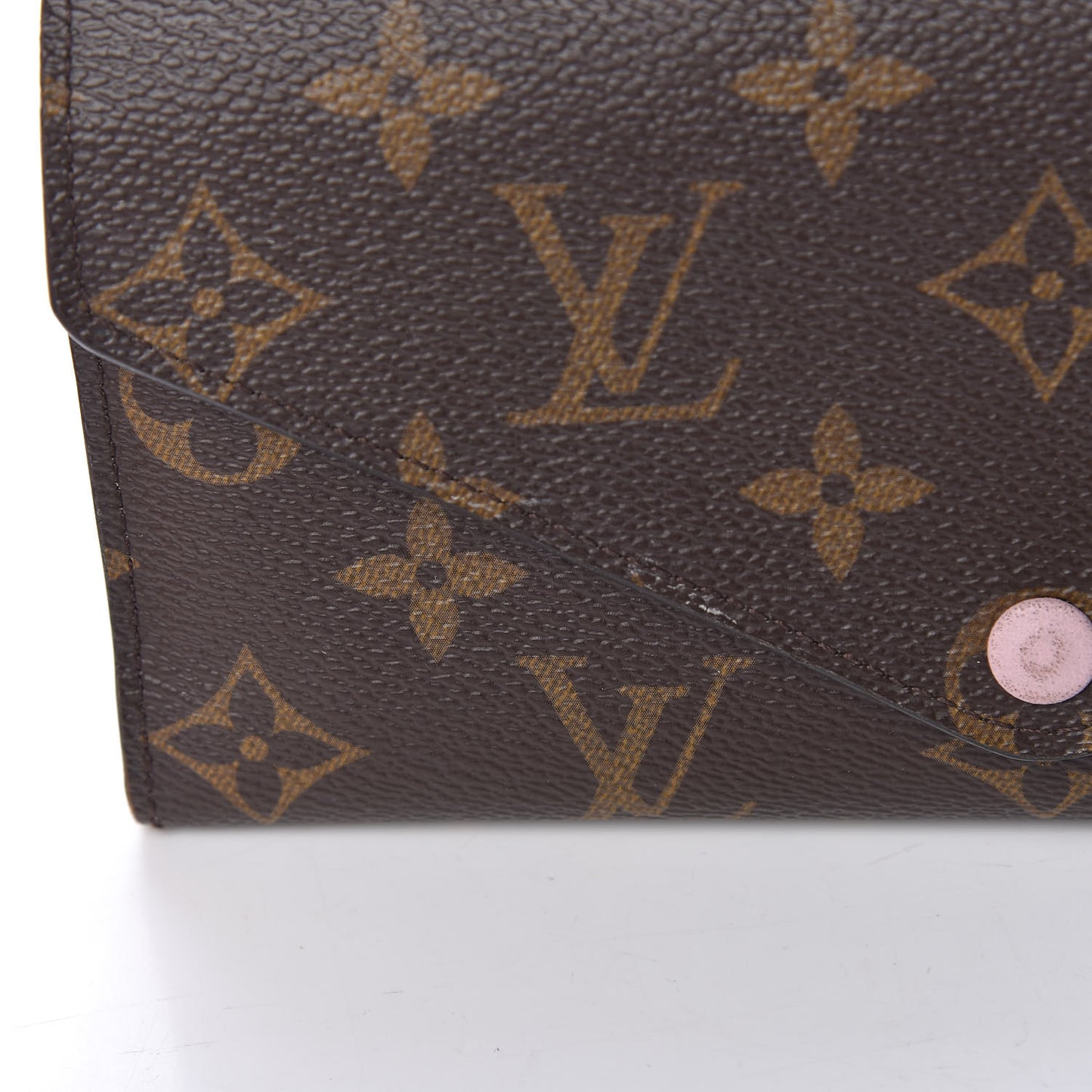 Monogram Josephine Wallet Rose Ballerine