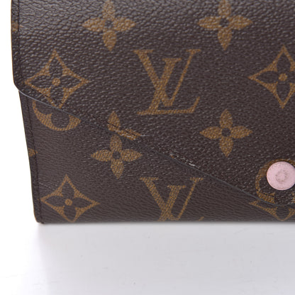 Louis Vuitton Monogram Josephine Wallet Rose Ballerine 13 of 17