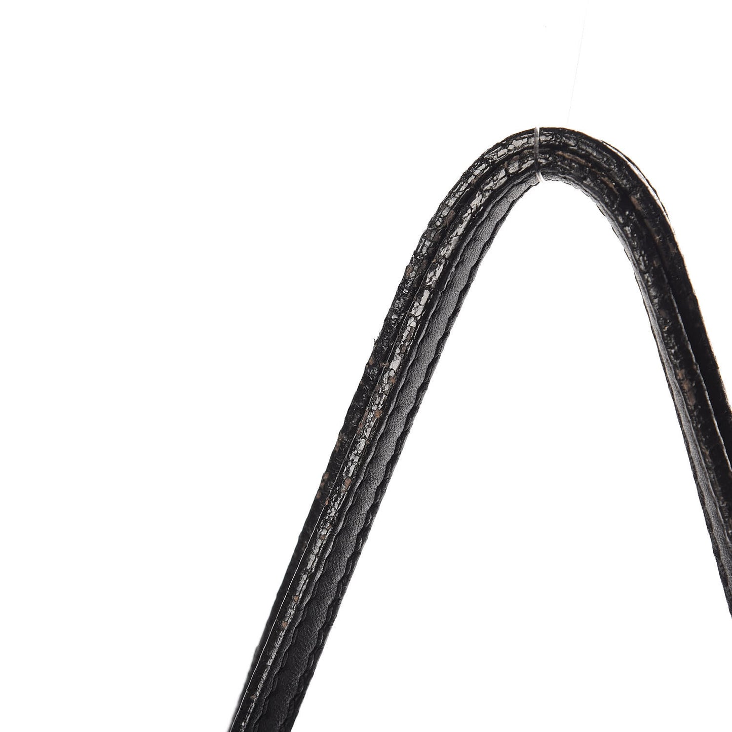 Nappa Studded Rosette Tote Black