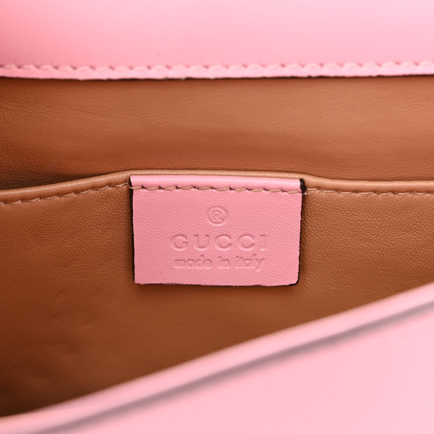 Gucci Nappa Pearl Studded Mini Queen Margaret Broadway Shoulder Bag Sugar Pink 6 of 12