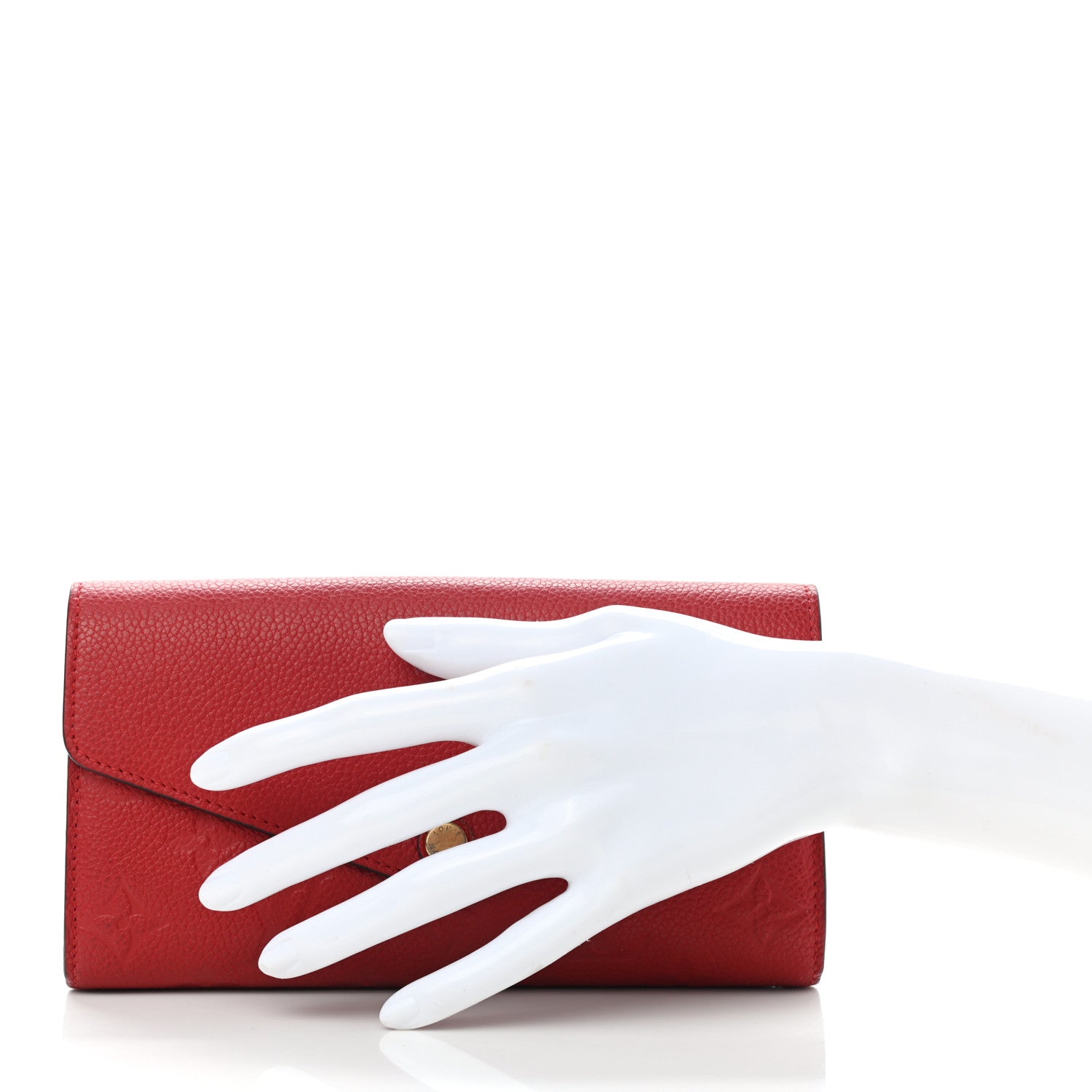 Louis Vuitton Empreinte Sarah Wallet NM Cherry 2 of 7