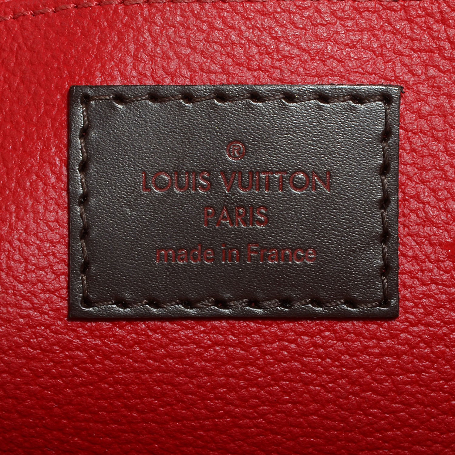 Louis Vuitton Damier Ebene Cosmetic Pouch GM 6 of 8