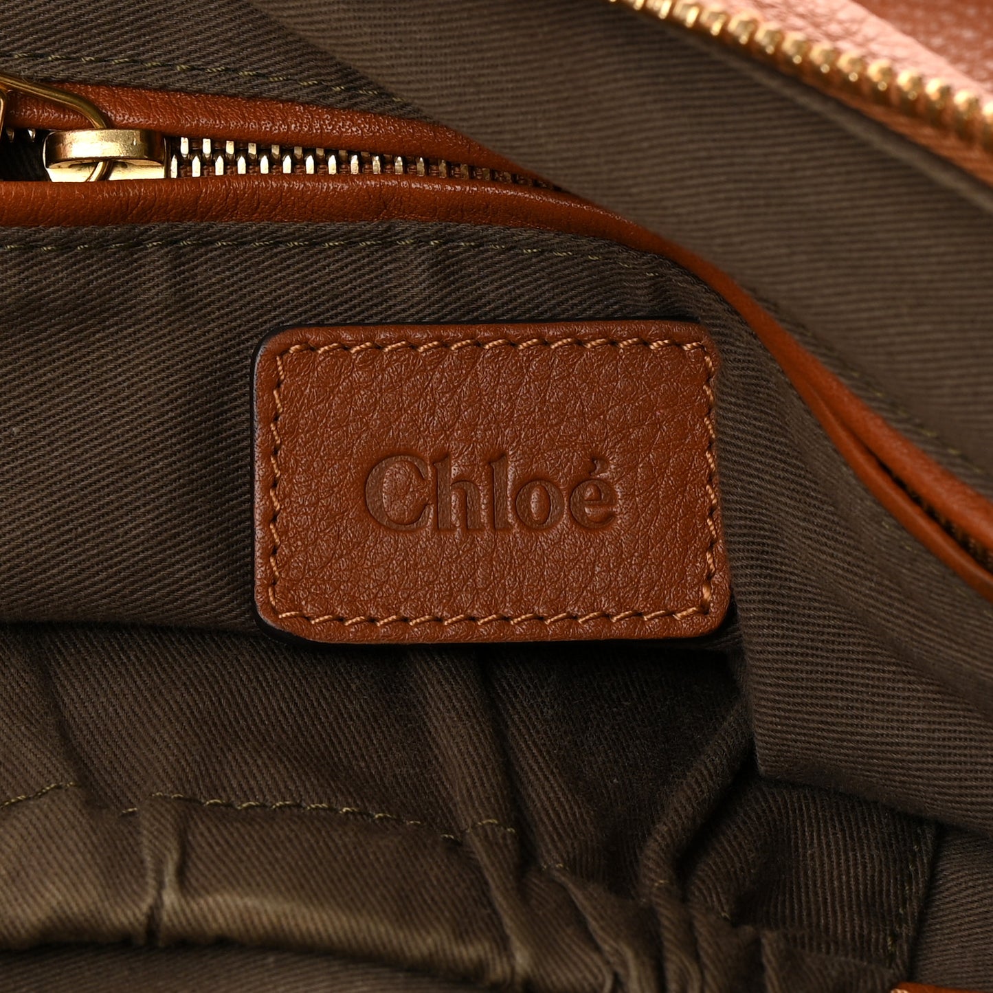 Calfskin Medium Marcie Satchel Tan