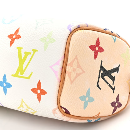 Louis Vuitton Monogram Multicolor Mini Sac HL Speedy White 8 of 8
