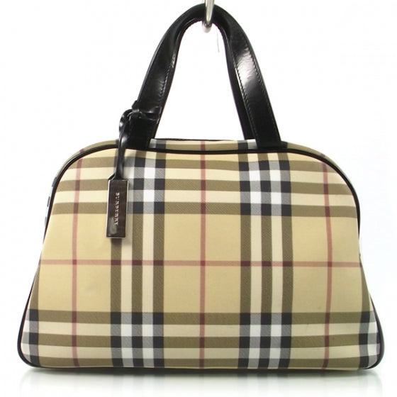 House Check Bowler Tote