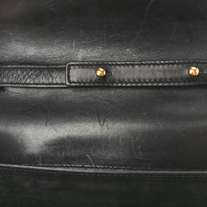 Saint Laurent Smooth Calfskin Medium High School Satchel Black 6 of 12