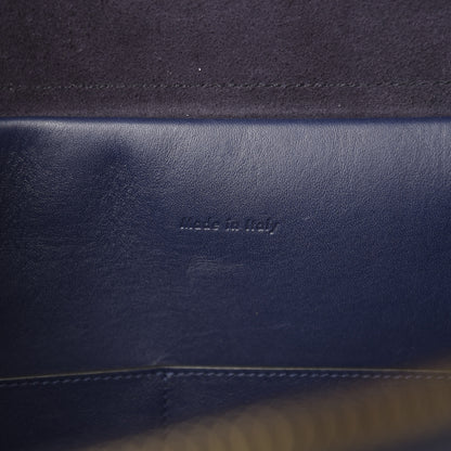 Celine Smooth Calfskin Large Bi-Color Belt Bag Midnight 6 of 16