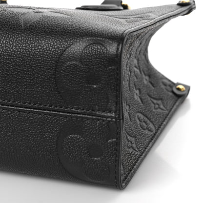 Louis Vuitton Empreinte Monogram Giant Onthego PM Black 7 of 8