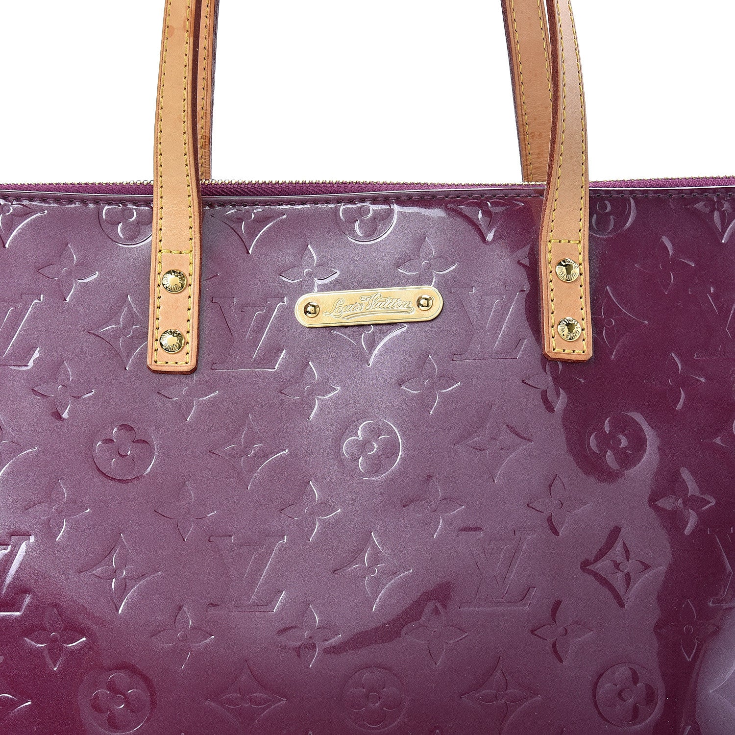 Louis Vuitton Vernis Bellevue GM Violet 7 of 14