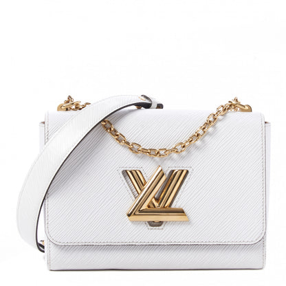 Louis Vuitton Epi Twist Shoulder Bag MM White 1 of 9