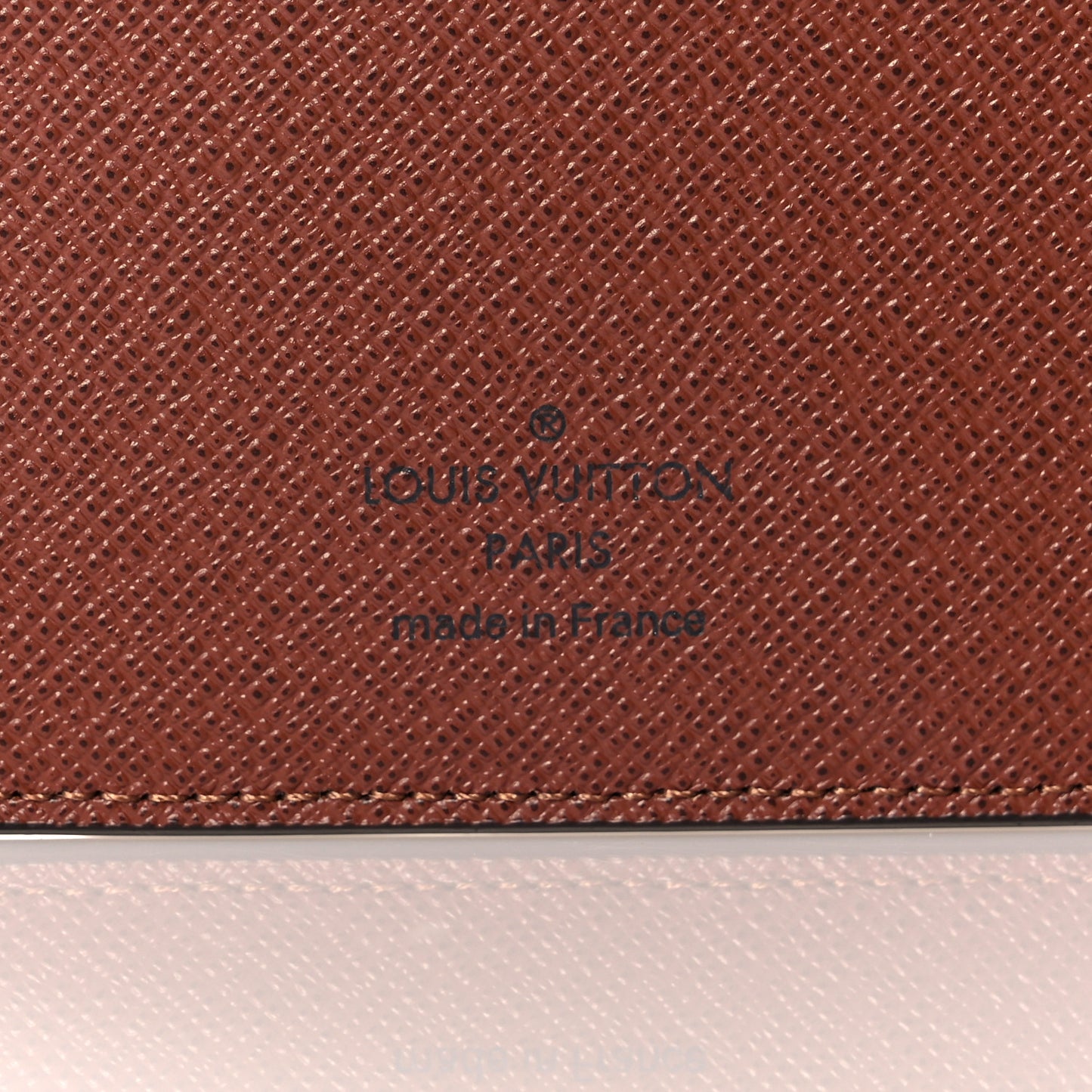 Monogram Desk Agenda Cover