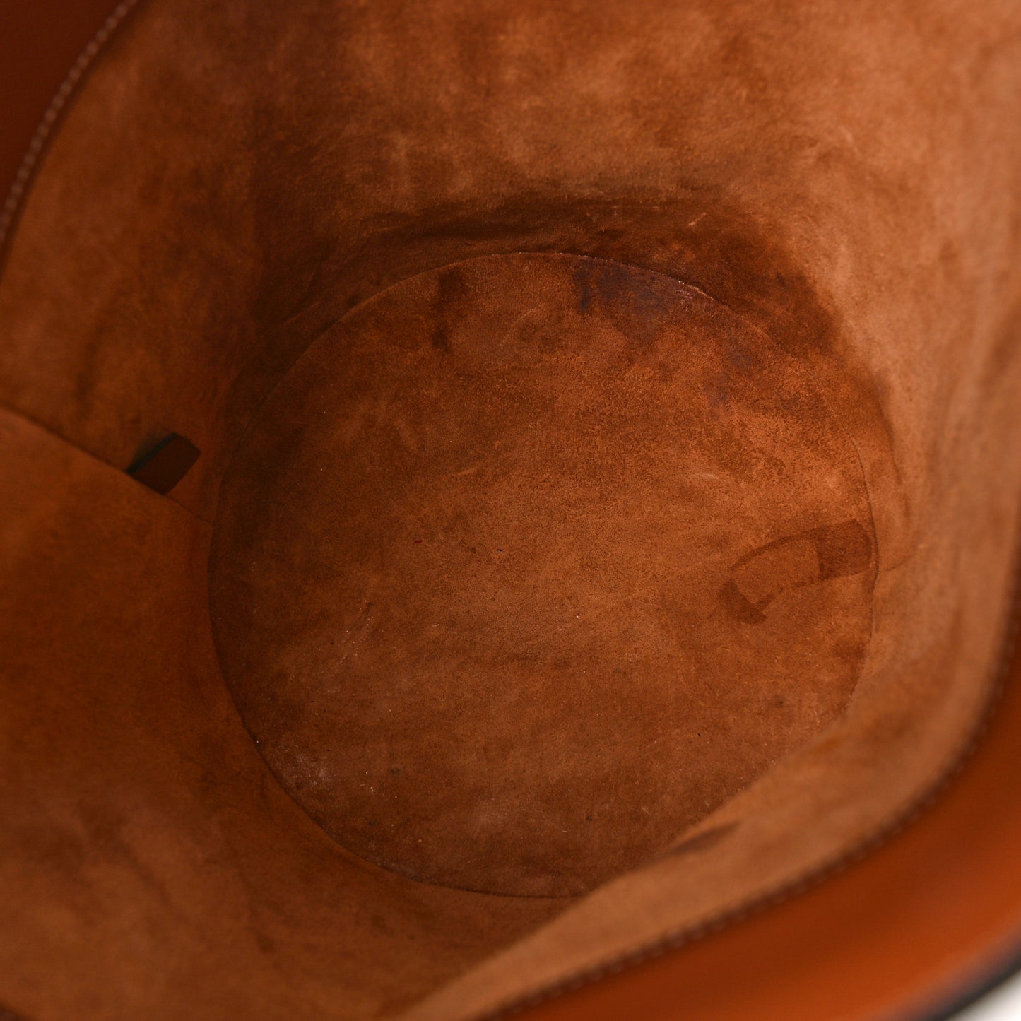 Smooth Calfskin Bucket 16 Bag Tan
