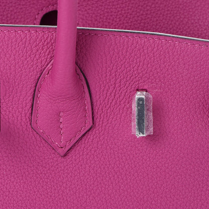 Hermes Togo Birkin 25 Rose Pourpre 26 of 37