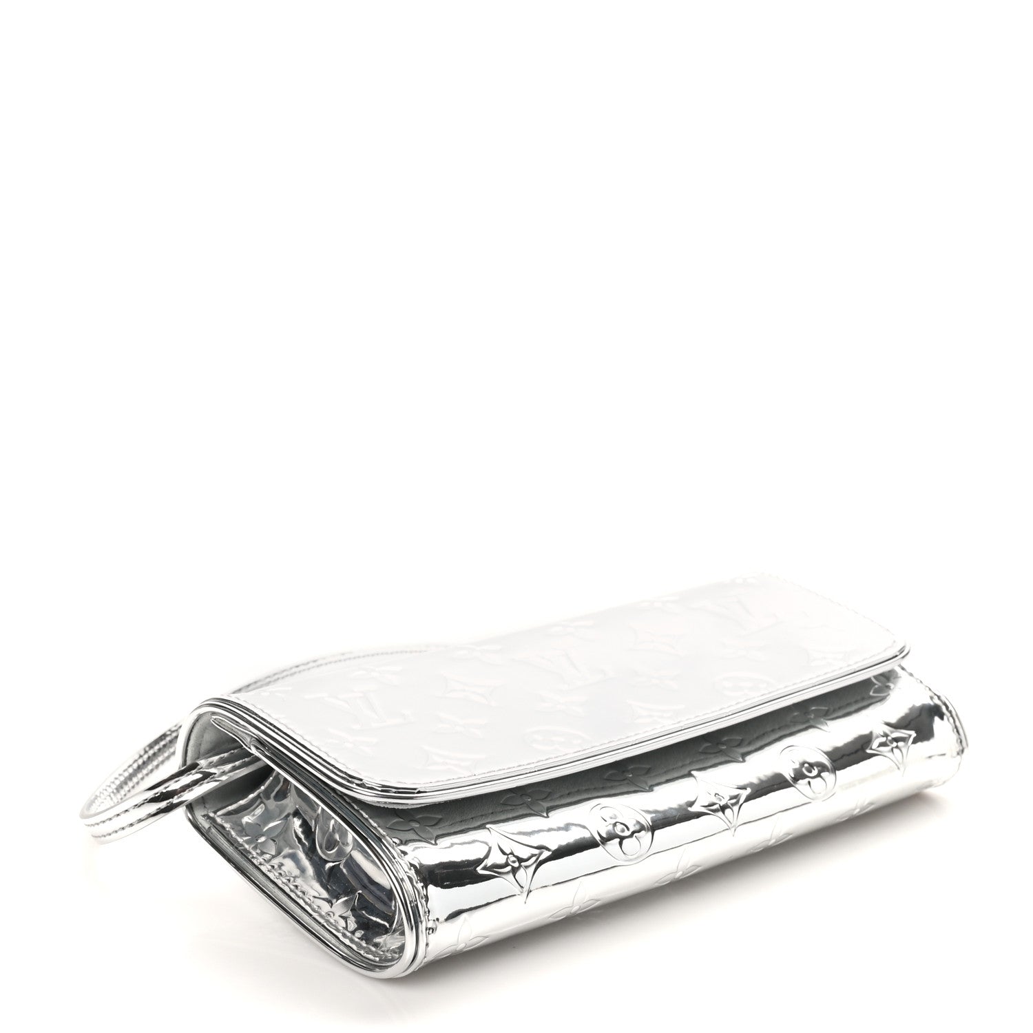 Louis Vuitton Monogram Miroir Pochette Twin Silver 4 of 9