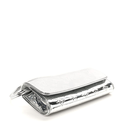Louis Vuitton Monogram Miroir Pochette Twin Silver 4 of 9