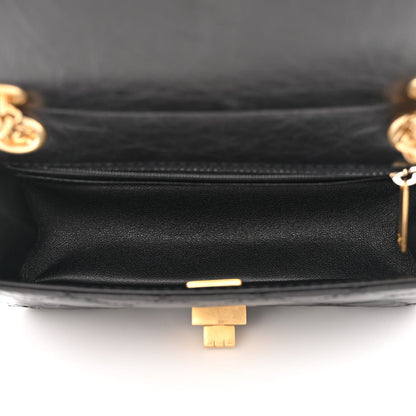 Chanel Aged Calfskin Quilted 2.55 Reissue Mini Flap Black 5 of 11