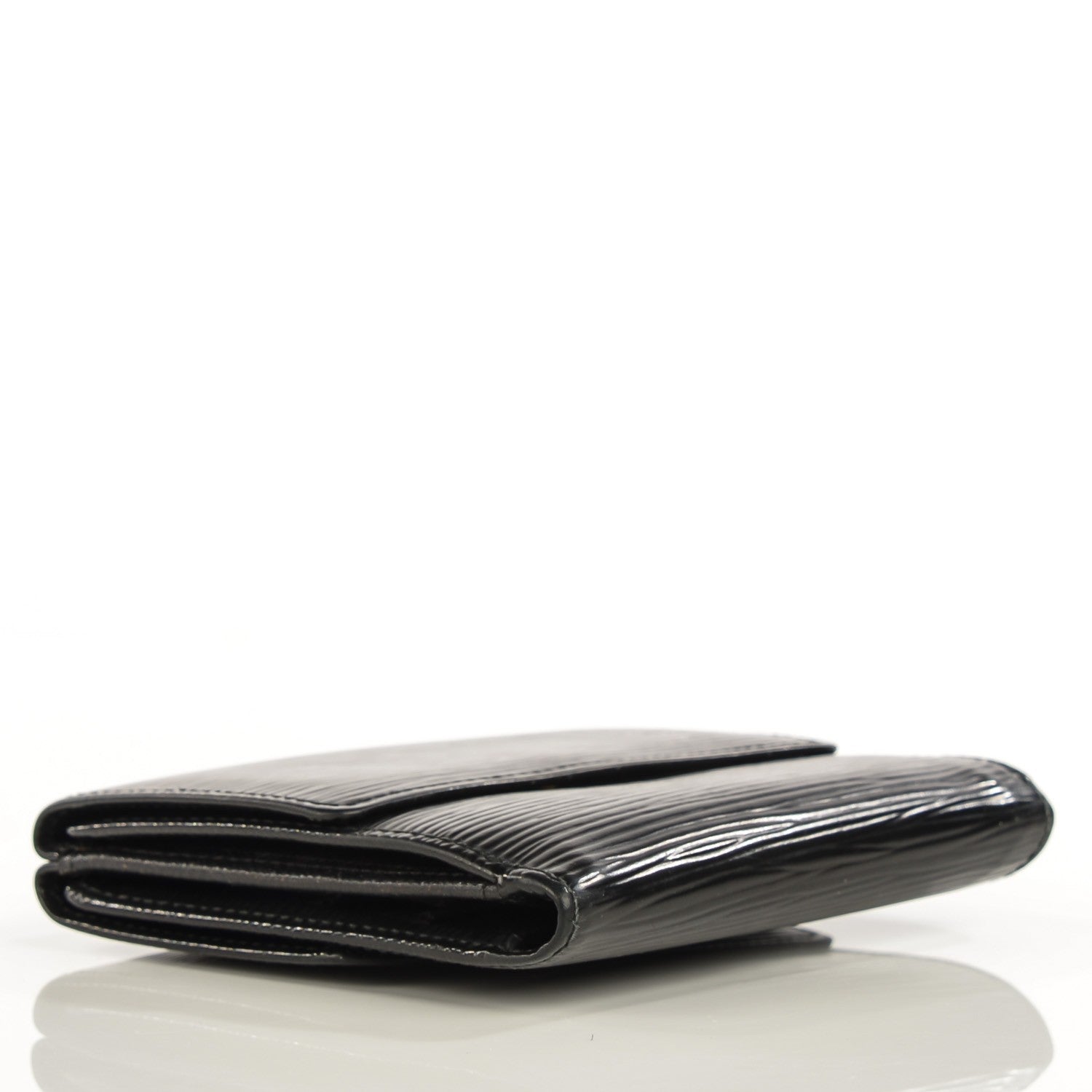 Louis Vuitton Epi Elise Wallet Black 4 of 8