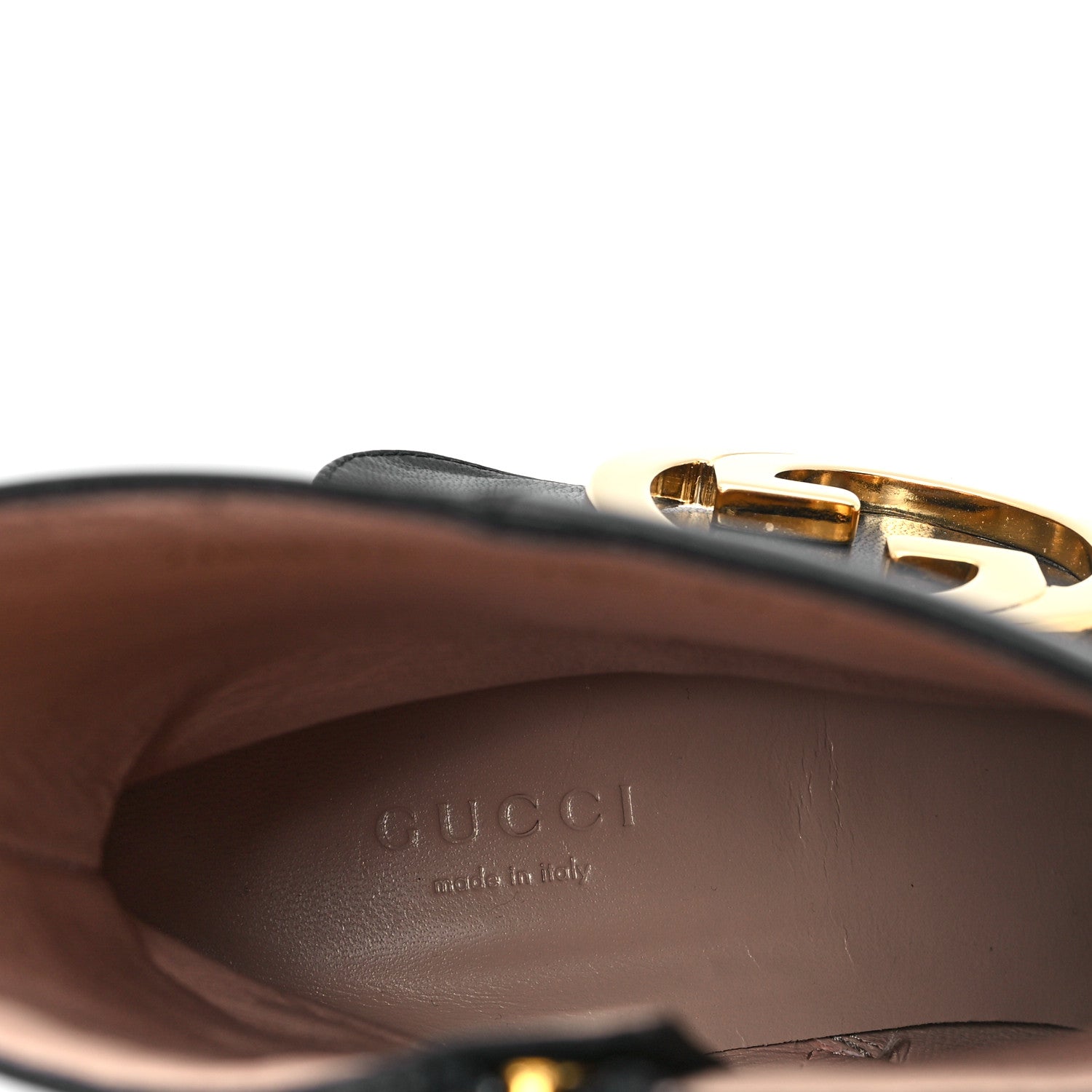 Gucci Malaga Kid GG Blondie 55mm Ankle Boots 39.5 Black 8 of 10