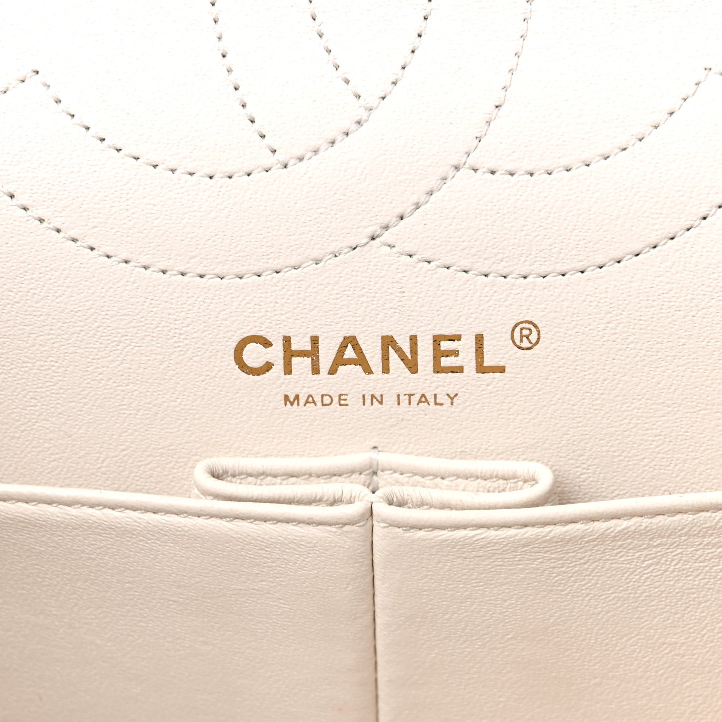 Aged Calfskin Quilted 2.55 Reissue 226 Flap White
