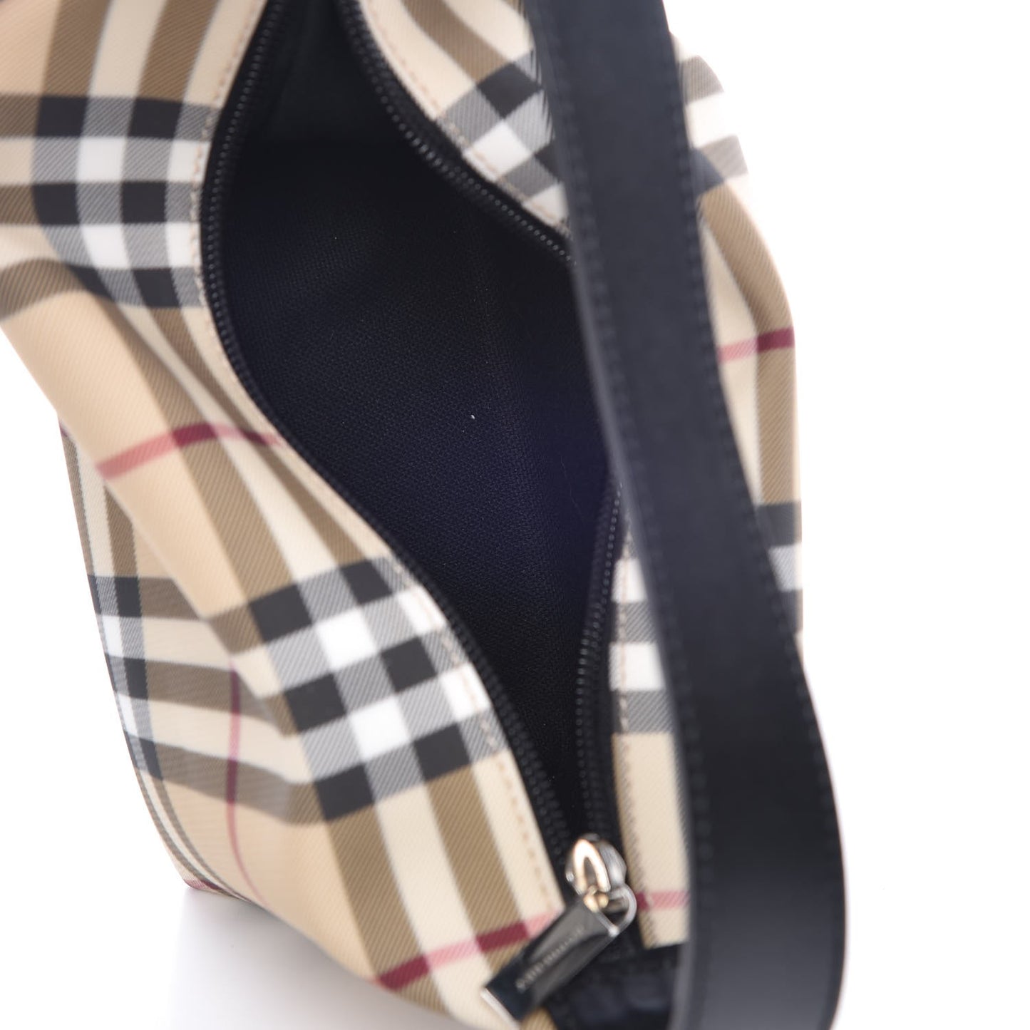 House Check Small Shoulder Bag Black