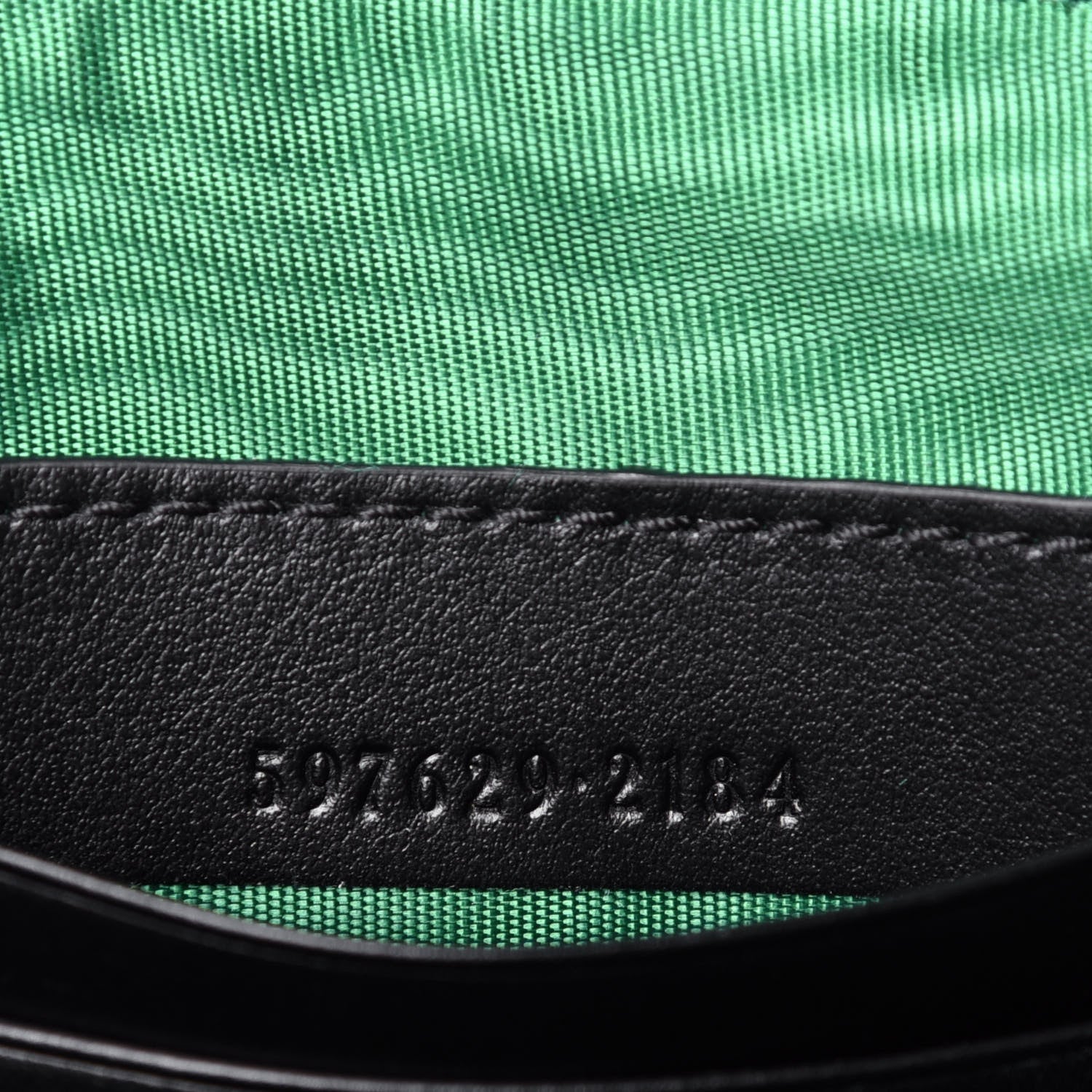 Gucci Calfskin G Rhombus Quilted Documents Holder Black 8 of 11