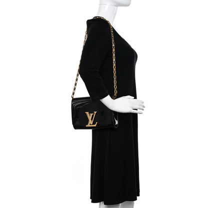 Louis Vuitton Patent Chain Louise GM Amarante 2 of 11