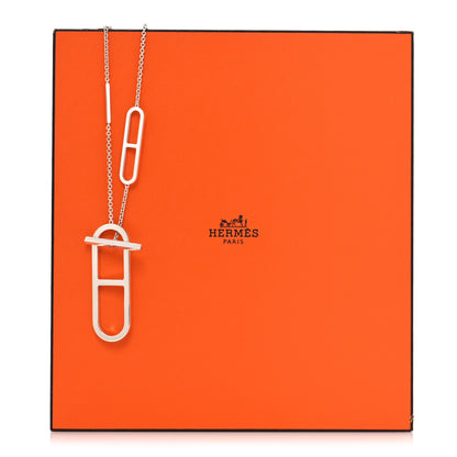 Hermes Sterling Silver Ever Chaine d'Ancre Long Lariat Necklace 5 of 5