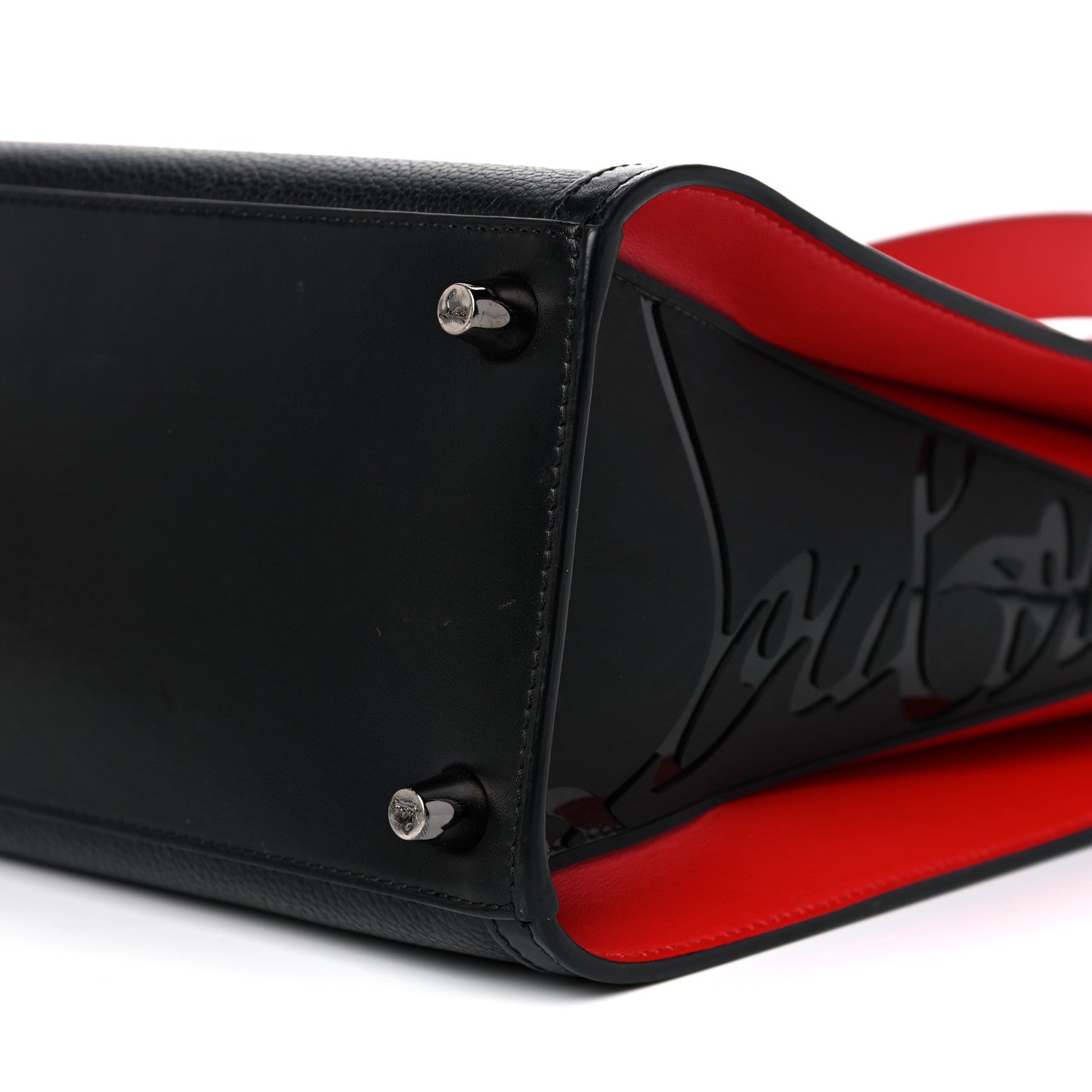 Christian Louboutin Calfskin Medium Paloma Black 9 of 19