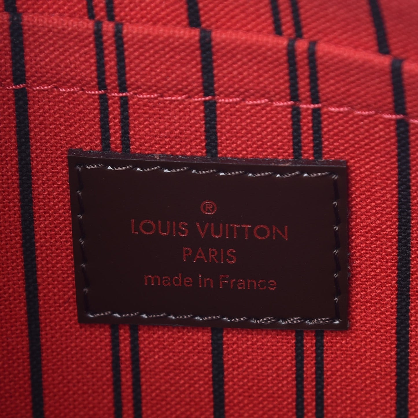 Damier Ebene Neverfull MM GM Pochette