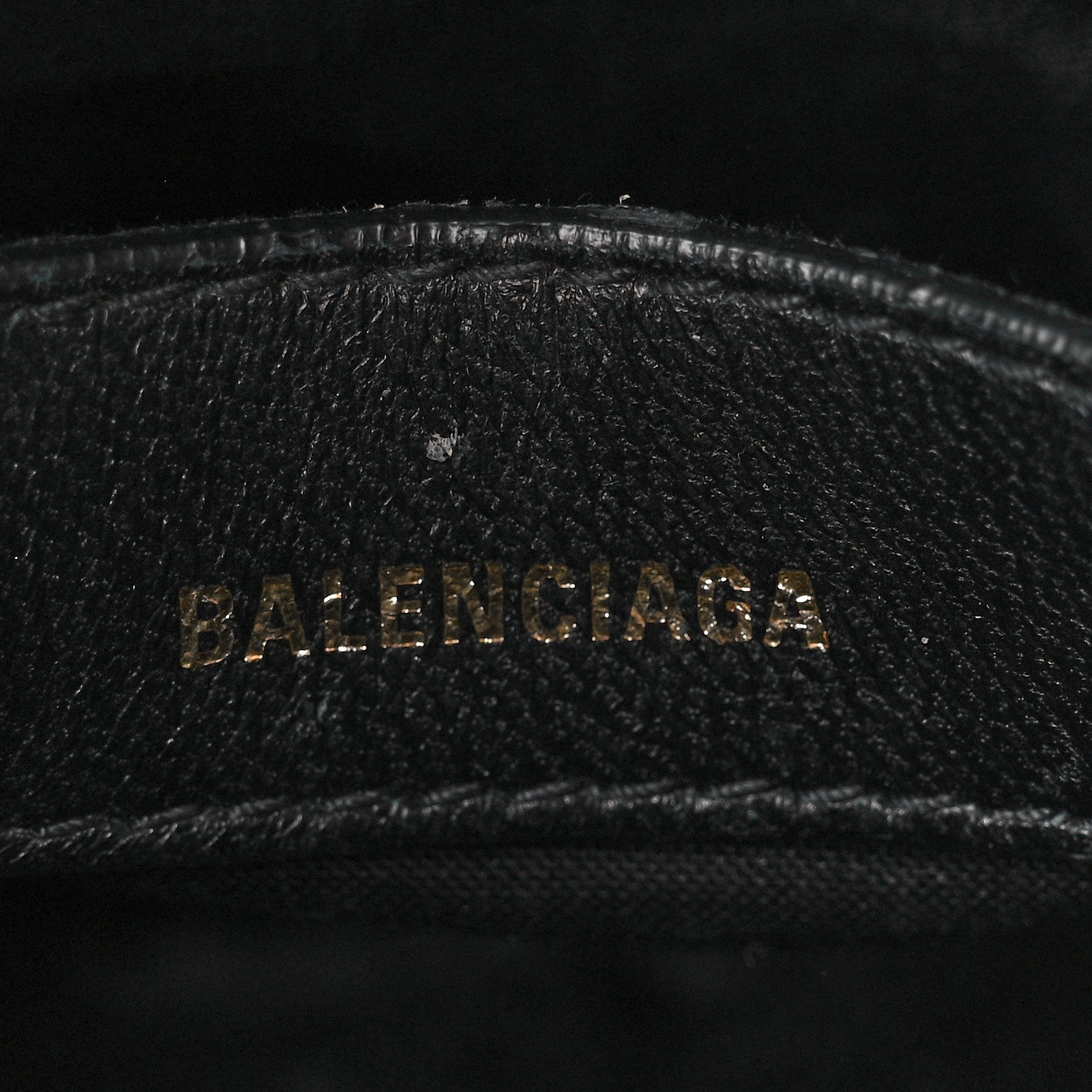 Balenciaga Shiny Calfskin Logo Crocodile Embossed XXS Ville Top Handle Bag Gray 8 of 11