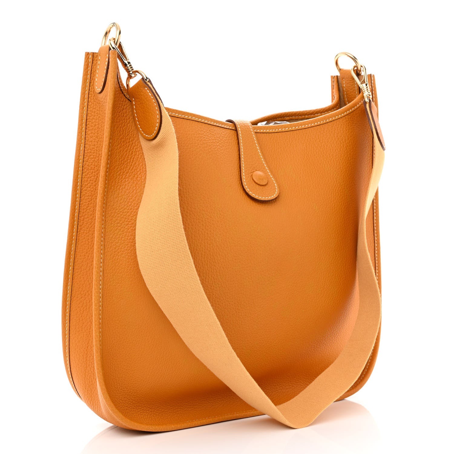 Hermes Togo Evelyne GM Moutarde 3 of 9