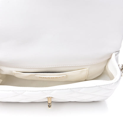 Chanel Lambskin Quilted Small My Precious Flap White 4 of 10