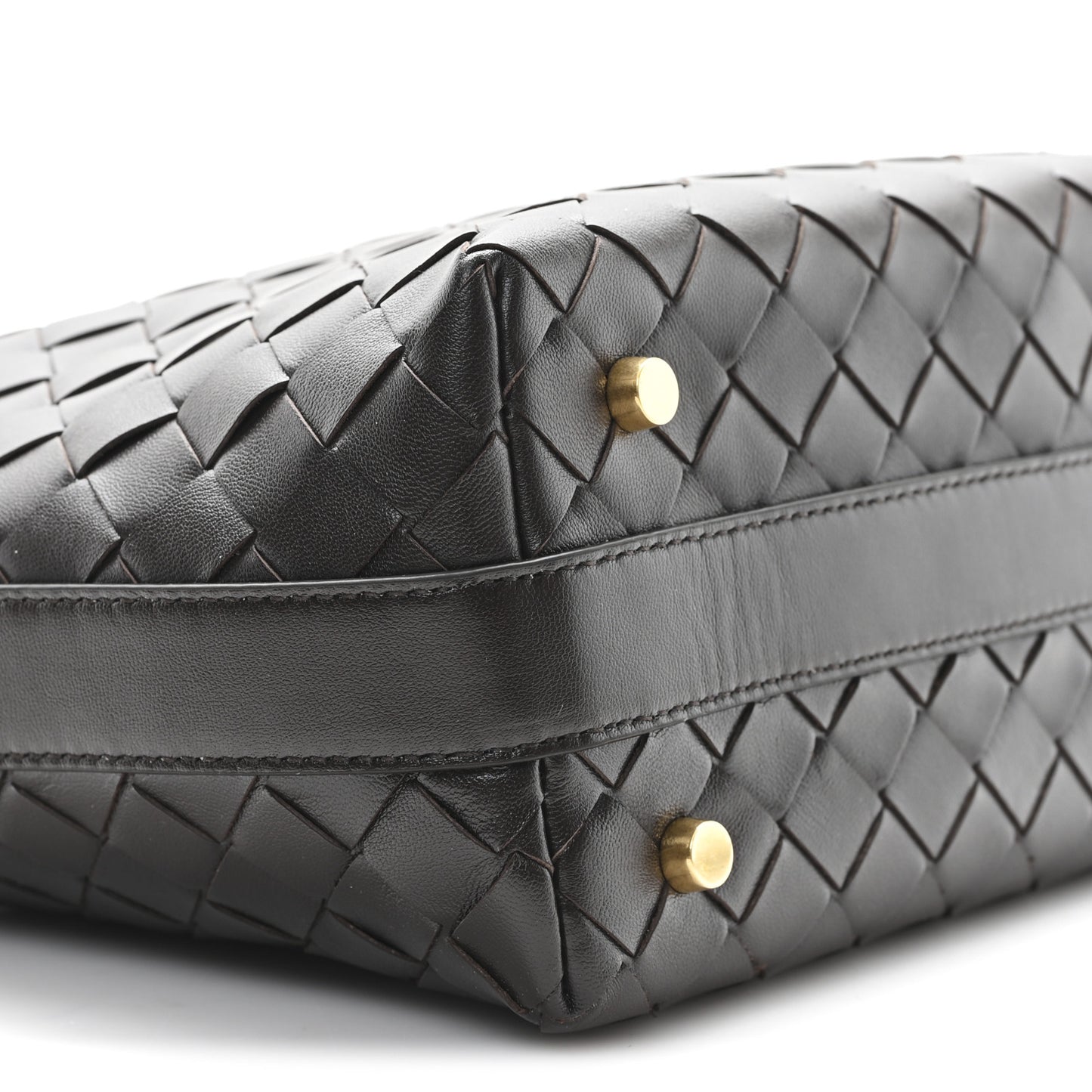 Calfskin Nappa Intrecciato Mini Wallace Fondant