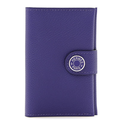 Hermes Evercolor RMS Card Holder Purple 1 of 8
