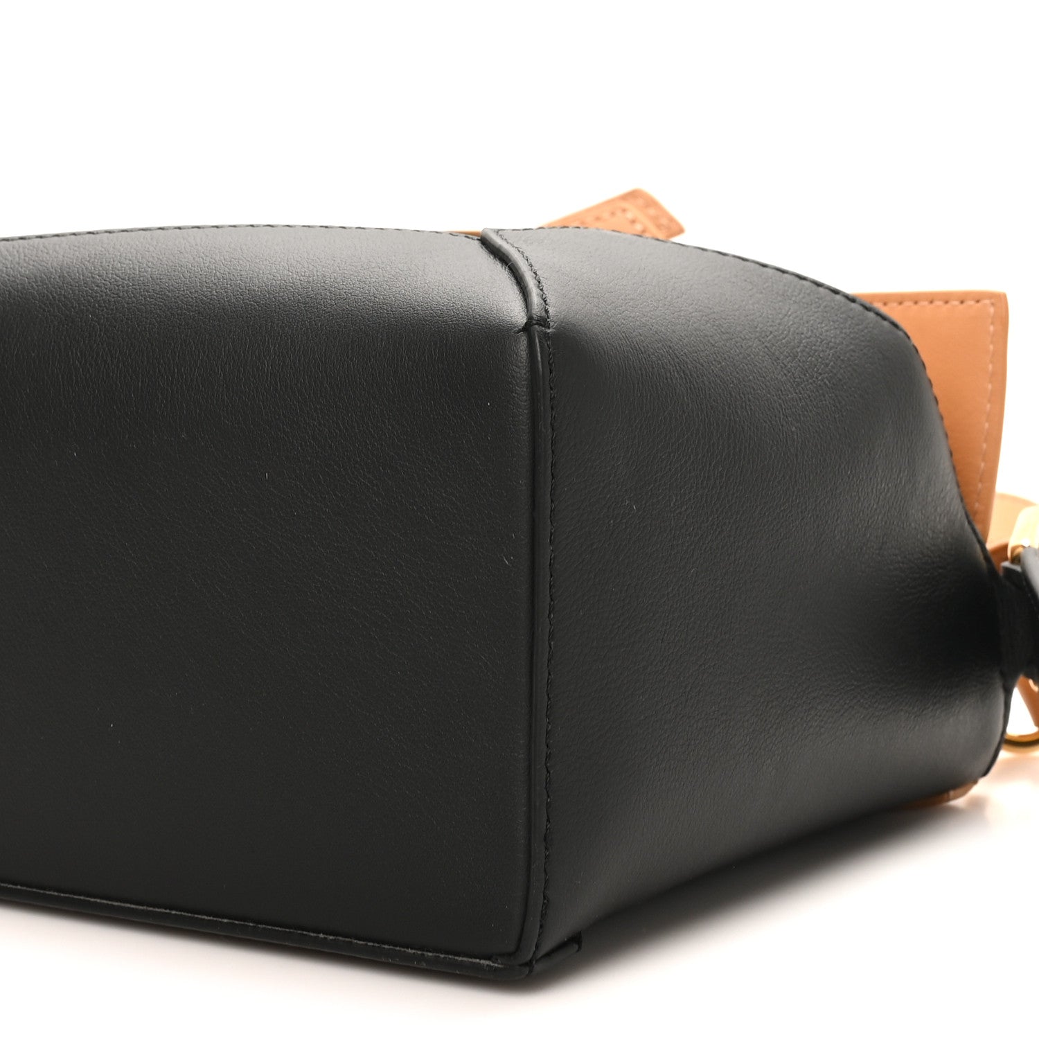 Loewe Calfskin Small Puzzle Edge Bag Warm Desert Black 9 of 10